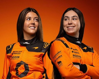 2026 McLaren F1 Academy Race Suit – Ella Lloyd #20, Ella Stevens #28 Replica Kit