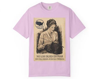 Geen Los Dejes Entrar-T-shirt | Spaans T-shirt burgerrechten