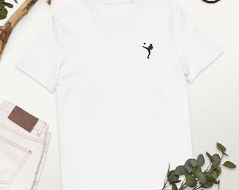 Magic Maradona Unisex organic ribbed neck t-shirt