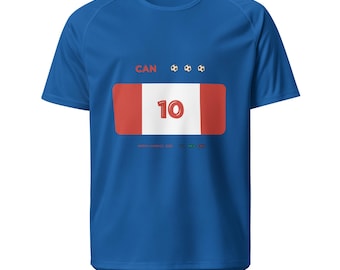 Anpassad nummer-T-shirt för kanadensisk fotboll, personlig fotbollströja, unisex sporttröjainspirerad design