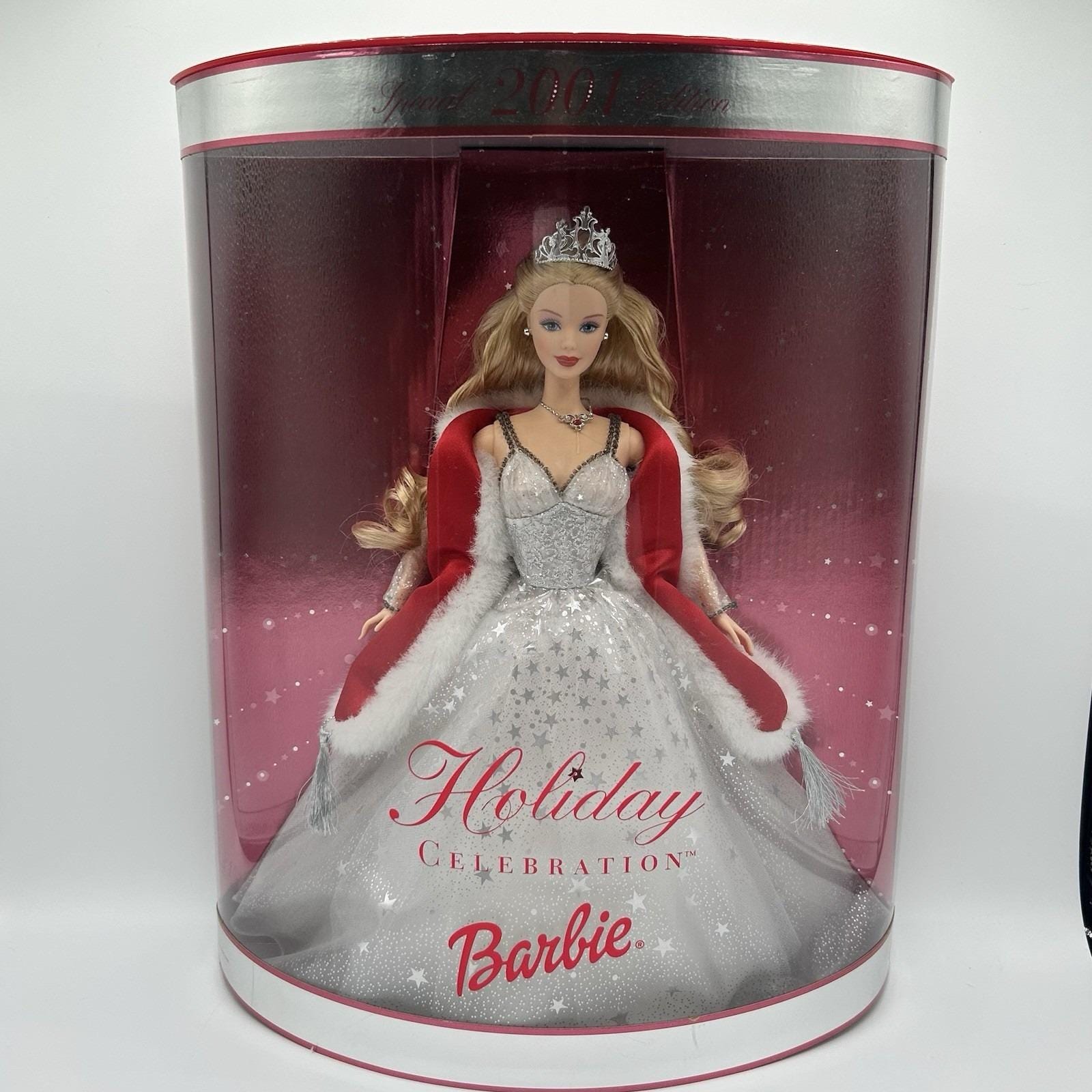 Special Edition 2001 Holiday Celebration Barbie - Etsy