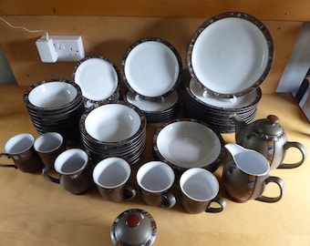 Denby Marrakesh Stoneware Large Collection – Items Available Individually - Vintage British Pottery – 1990's Tableware