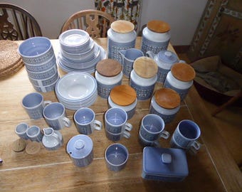 Hornsea Tapestry Tableware, 1970s Geometric Retro Design, Sara Vardy. Items  available Individually