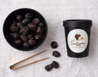 Gowe Bakhoor – Incienso Thiouraye senegalés hecho a mano / Oud y sándalo / Mezcla amaderada suelta / 110 g