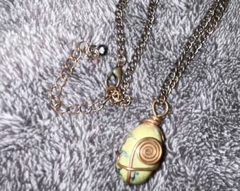 Jade/Tigers Eye/Malachite Crystal Necklace