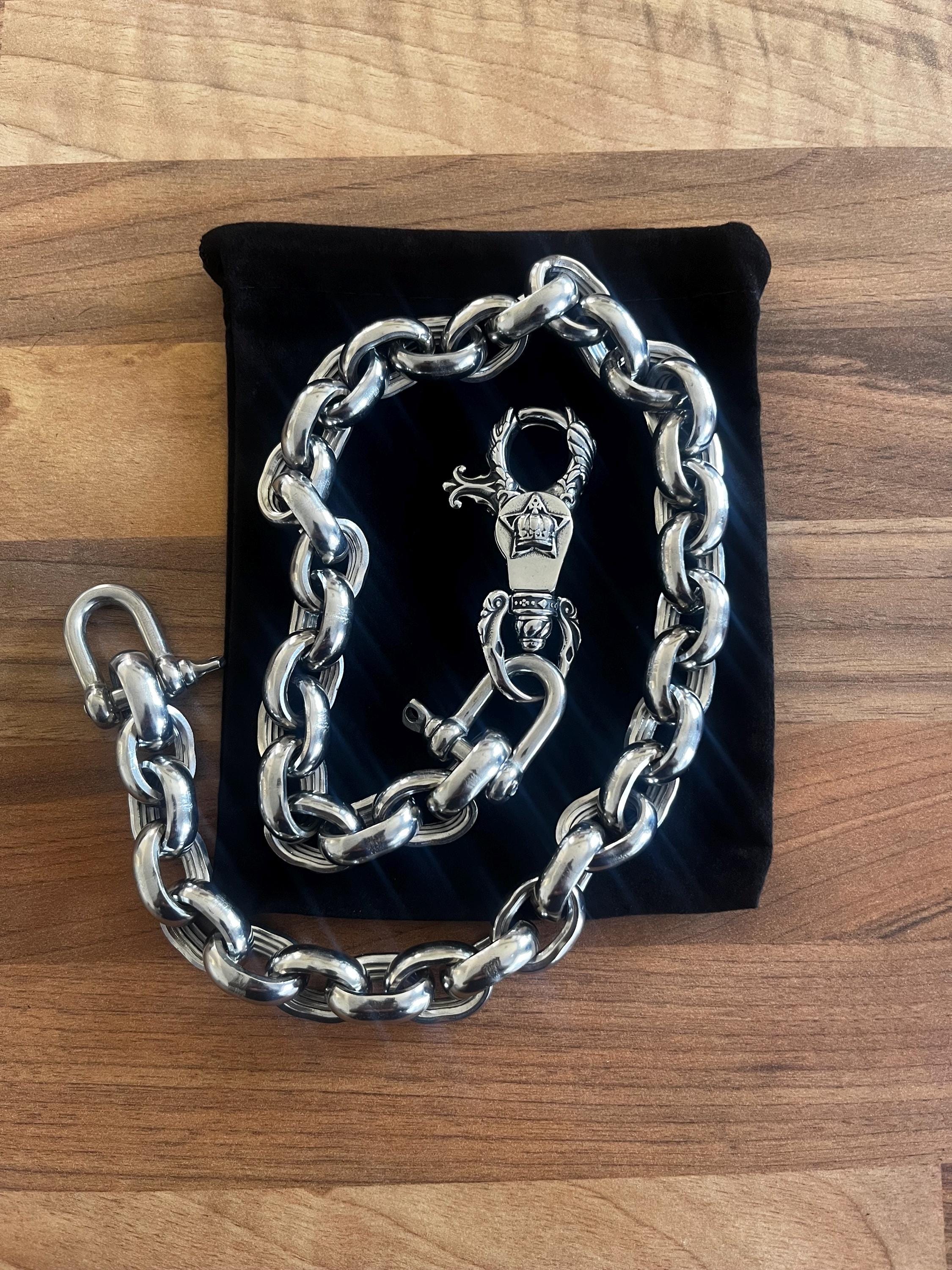 Vintage Wallet Chain Silver - Etsy