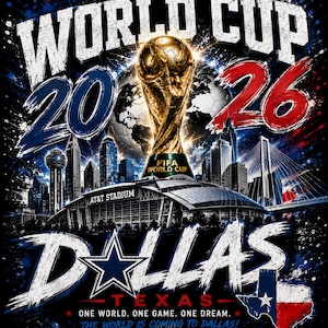 Dallas World Cup 2026 - Etsy