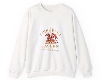 Fireheart Tavern Sweatshirt | Medieval fantasy tavern design