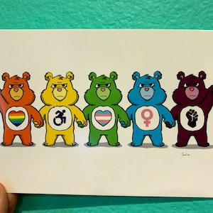 Cartão postal Unidos Nós Cuidamos