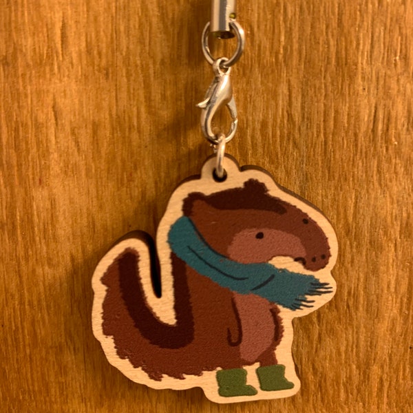 Sad and indifferent anteater charm