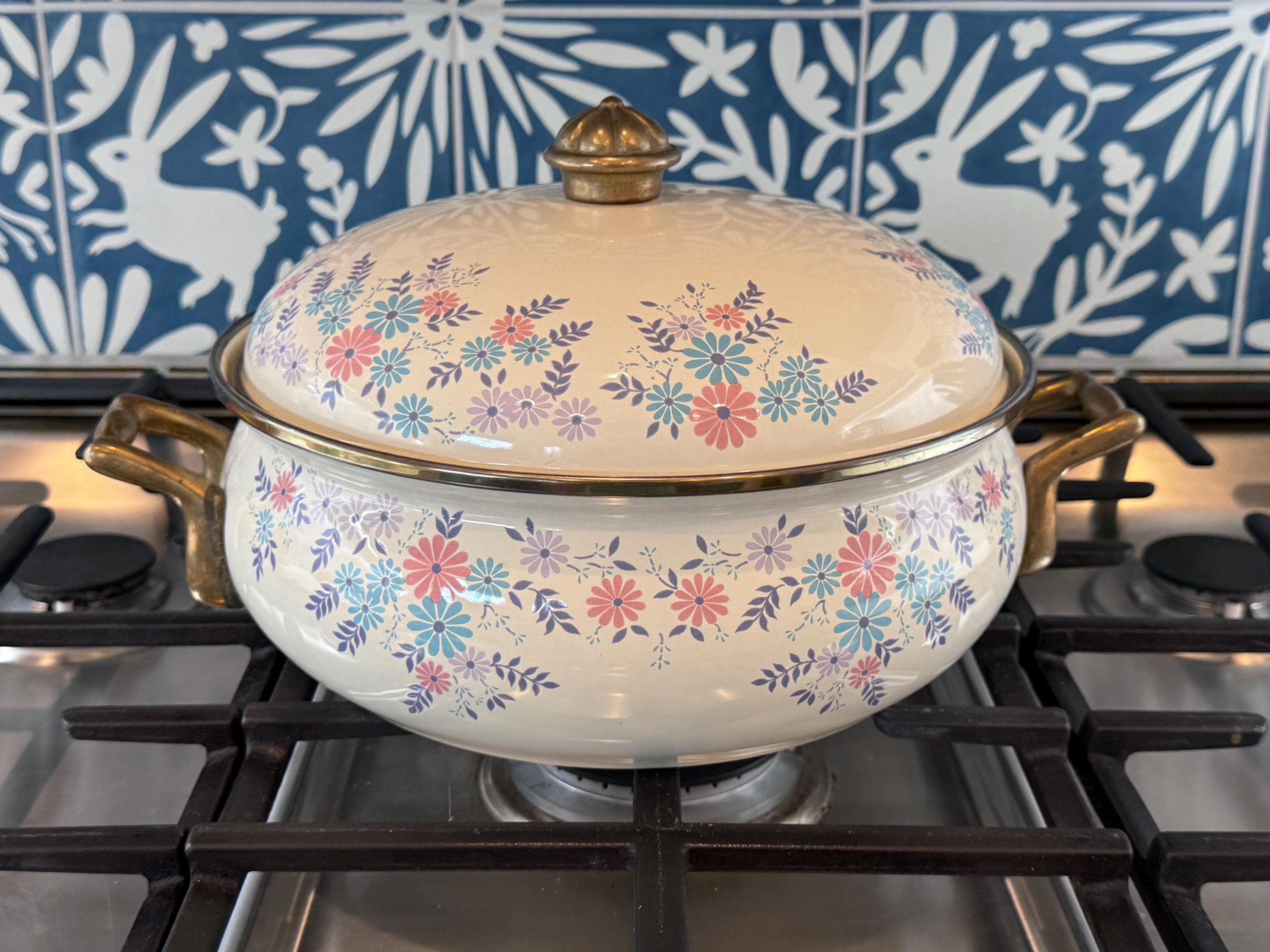 Floral Asta Cookware - Etsy