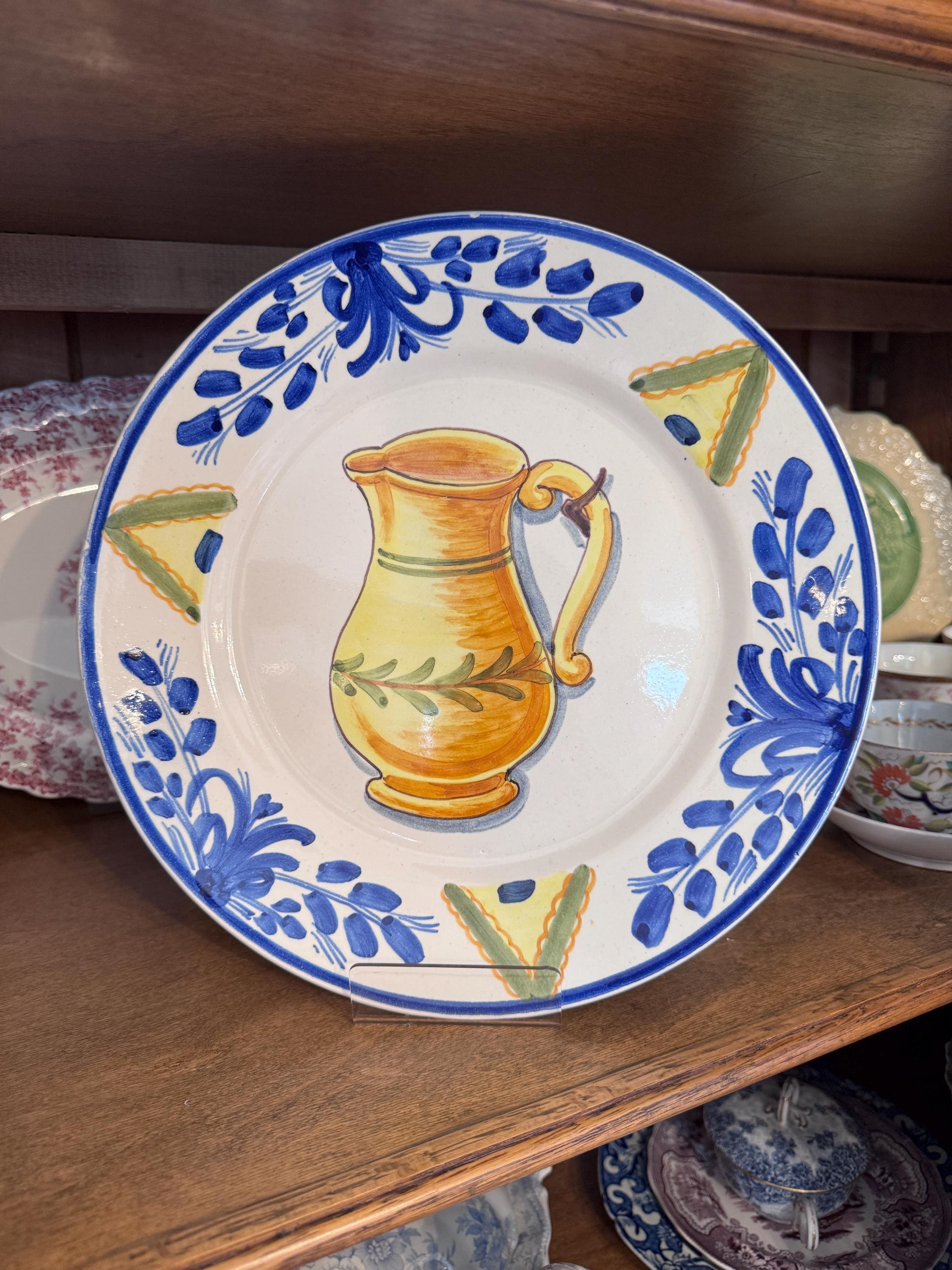 Vintage Hand Painted Spanish Ceramics - Etsy