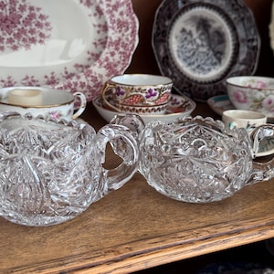 Antique Cut Glass - Etsy