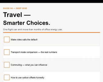 Checklist duurzaam zakenreizen (pdf-download)
