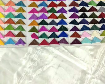 Tela de crepé de seda teñible cortada a medida / Material de seda pura para vestidos de graduación, vestidos de noche de alta costura, opciones de color personalizadas.