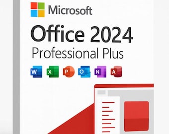 Microsoft Office 2024 Professional Plus - Original License 1 PC Win 10/11