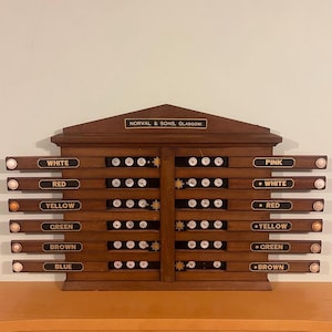 Antique Snooker Scoreboard - Etsy