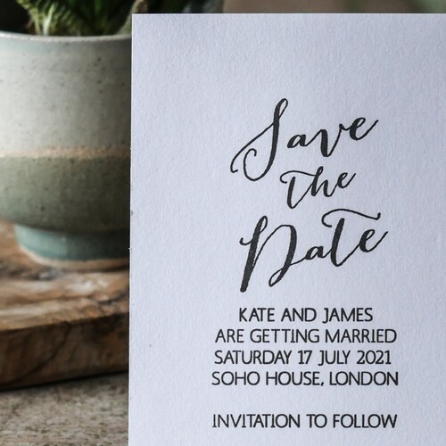 Custom Wedding Stamp Save the Date Stamp Bunting Etsy UK