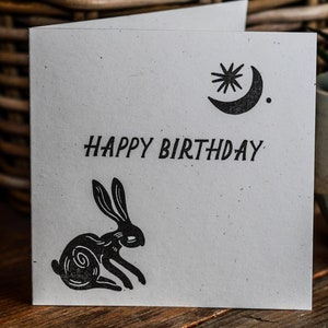 Gentle Hare Wildlife-stempel voor creatief knutselen, kaarten maken en cadeauverpakking door Lauren Marnina