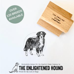 Berner Sennenhund Gummi Kunst Stempel für Kartenherstellung, Geschenkverpackung, und kreatives Kunsthandwerk
