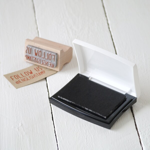 VersaFine Onyx Black Ink Pad | Black Ink Pad for Fine Detail Ink | Archival Quality Ink Pad for Rubber Stamping