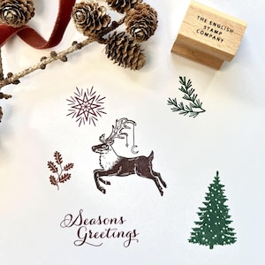 Weihnachtsstempel Set für Weihnachtskarten, Basteleien, Geschenkverpackungen