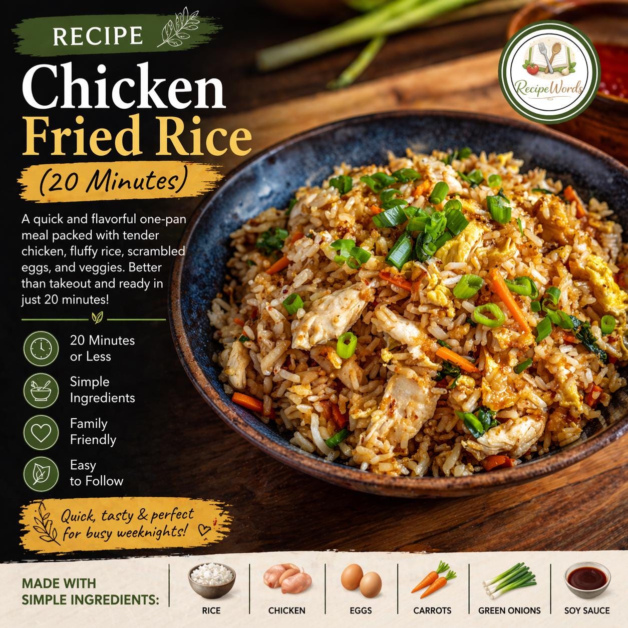 20 Easy Dinner Recipes PDF | Quick Meals for Busy Weeknights | Instant ...