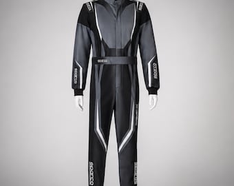 Sparco Prime K Advanced Karting Suit Red | Racing Suit| FIA Style Racewear | Halloween Costume