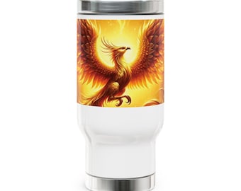 Rise Like the Phoenix - Travel Mug | 14oz Stainless Steel
