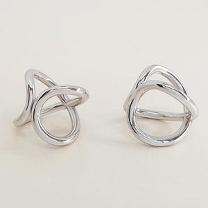 bague - argent massif - géométrique - archytas - ring - solid silver image 2