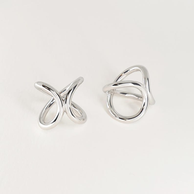 bague - argent massif - géométrique - archytas - ring - solid silver image 1