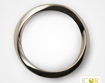 streamline  18 k wedding ring