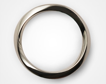 streamline/ mobius silver ring