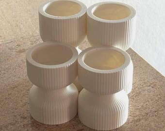 Tealight candle holder – Minimalist 3D printed home decor