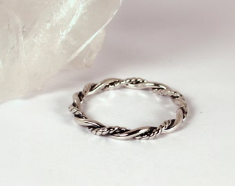 Twisted Wreath Ring, Sterling Silver, Made to Order