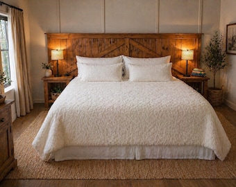 Rustic Serenity headboard