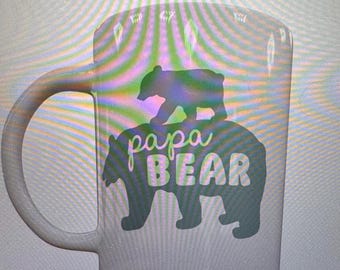 Pappa Björn Anpassad Dekal