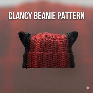 Crochet pattern Clancy beanie Twenty One Pilots PDF