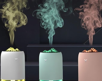 Minihumidificador Magic Flame para el hogar, el coche y el escritorio (atomizador)