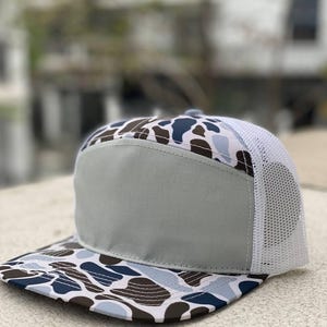 Wood Duck Trucker Hat, Colorful Drake Woodie Mesh Cap, Hunting Camo Hat for Men, Waterfowl Hunter Gift, Unisex Outdoor Apparel #4
