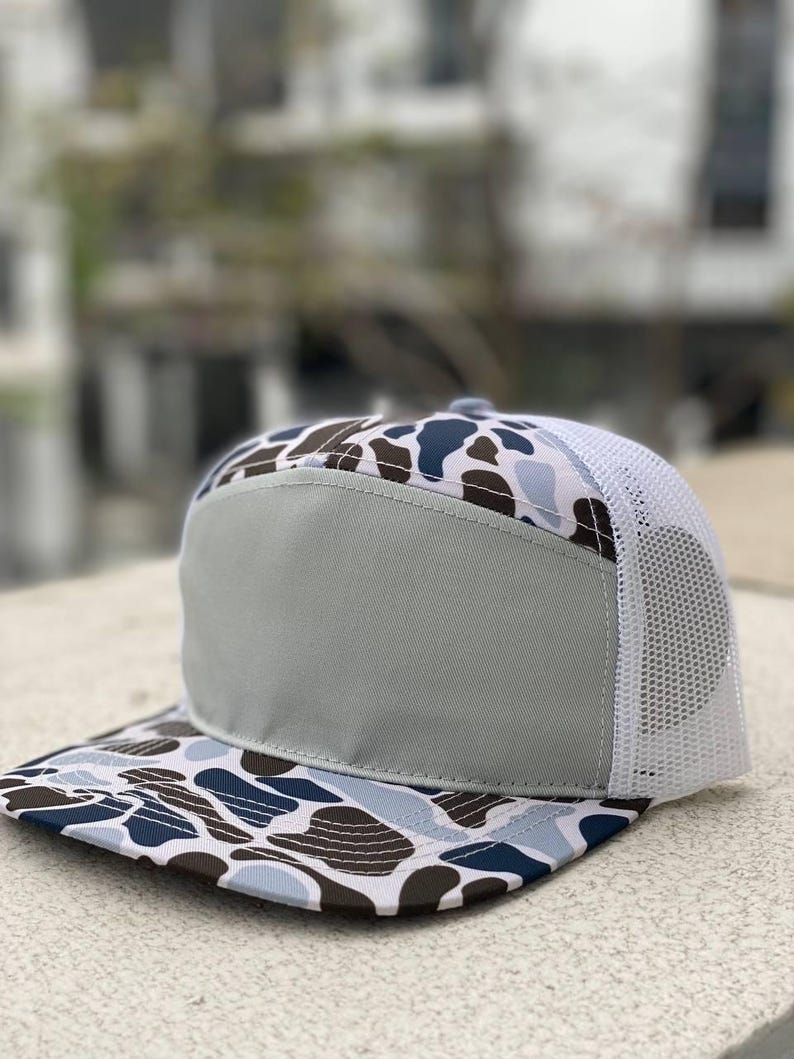 Wood Duck Trucker Hat, Colorful Drake Woodie Mesh Cap, Hunting Camo Hat for Men, Waterfowl Hunter Gift, Unisex Outdoor Apparel #4