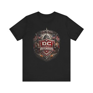 DC Defenders Shirt, UFL DC Defenders Tee, Washington Football Shirt, Defenders Fan Gift Shirt, Spring Football Tailgate Graphic Tee image 3