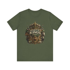 Koszulka Louisville Kings, koszulka UFL Louisville Kings, koszulka futbolowa Louisville, prezent na imprezę Kentucky Football Tailgate, koszulka z grafiką Sport of Kings zdjęcie 4