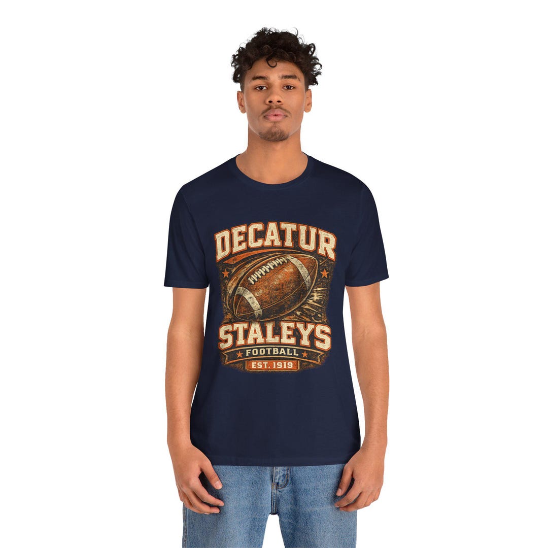 Decatur Staleys Football Shirt Vintage Decatur Staleys Tee Chicago ...