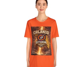 Orlando Storm Florida Lightning Shirt UFL Orlando Storm Tee Orlando Football Shirt Florida Storm Football Fan Gift