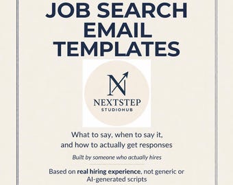 Job Search Email Templates | Interview Follow-Up, Networking, Application Scripts