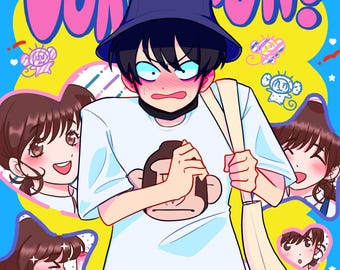 Tamon-kun's B-Side | "Go for it, Nakamura-Kun!" Ouri Sakaguchi Parody A4 Print