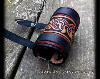 Oseberg style viking wristband