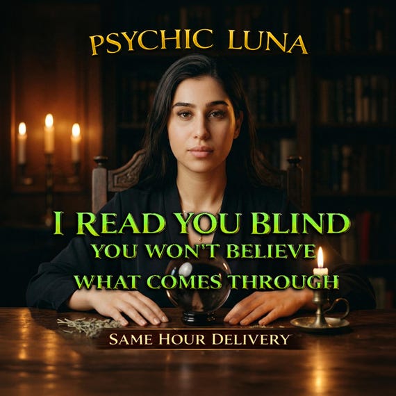 Blind Psychic Reading Same Hour, Accurate No Tools Future Reading, Future Predictions Psychic Reading, Same Day Blind Reading