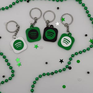 Spotify 3D Printed NFC Keychain
